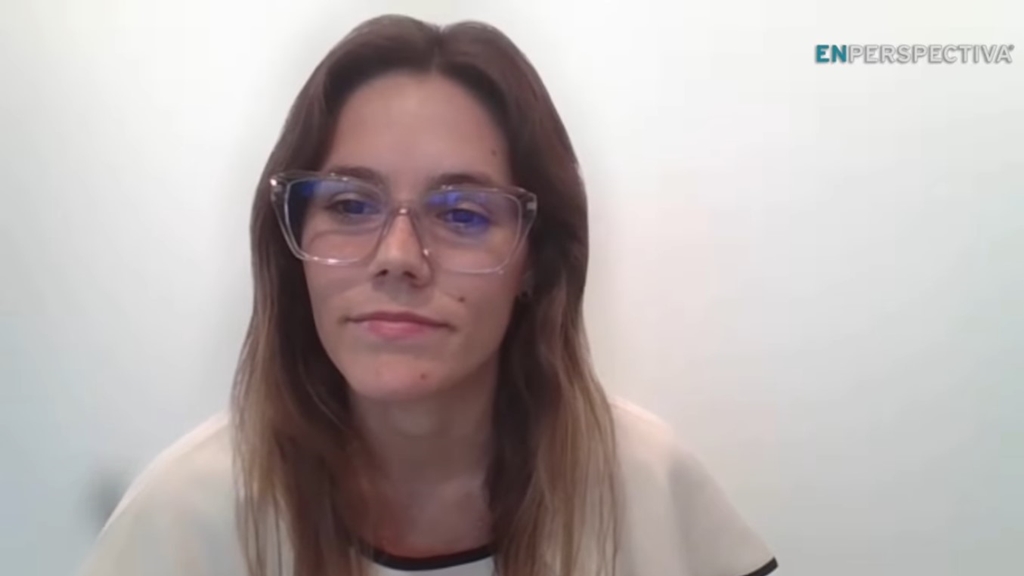 Inés Texeira. Encargada del Centro Cultural “Museo de la Piedra preciosa”.