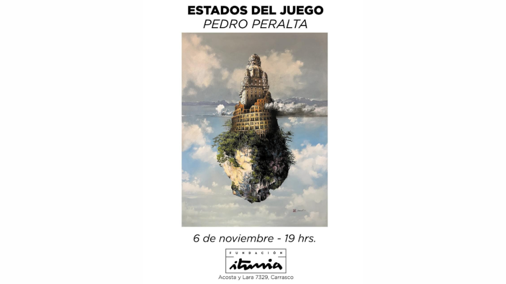 Afiche de muestra Estados del juego de Pedro Peralta