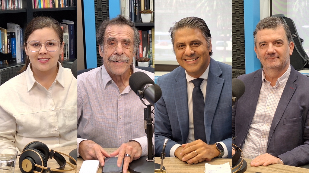 La Tertulia de los Lunes con Amira Fagúndez, Miguel Brechner, Martín Bueno y Tomás Teijeiro.