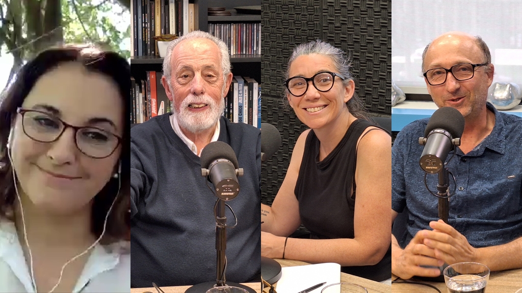 La Tertulia de los Jueves con Cecilia Eguiluz, Miguel Fernández Galeano, Ana Laura Pérez y Daniel Supervielle.