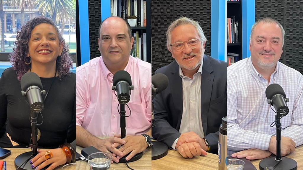 La Tertulia de los Lunes con Patricia González, Pablo Díaz, Leonardo Costa y Gabriel Budiño.