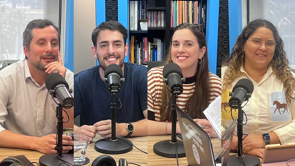 La Tertulia de los Martes con Gonzalo Baroni, Juan Erosa, Victoria Pasquet y Lucía Zapata.