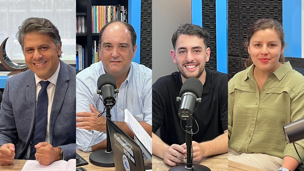 La Tertulia de los Lunes con Martín Bueno, Pablo Díaz, Juan Erosa y Amira Fagúndez.