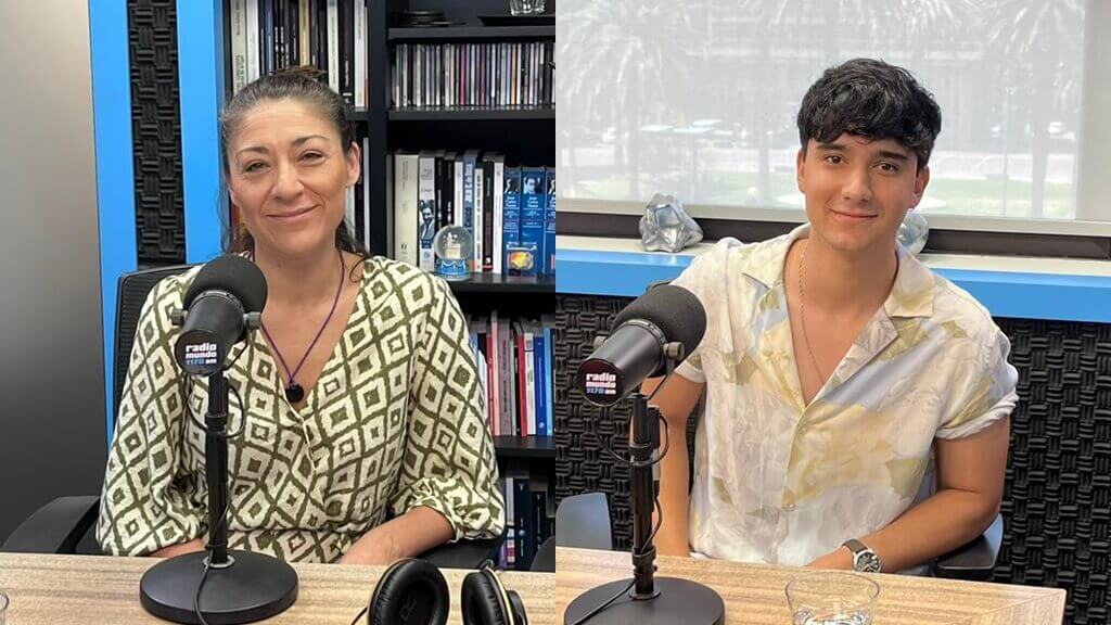 Blanca Martín y Marcos Agüero