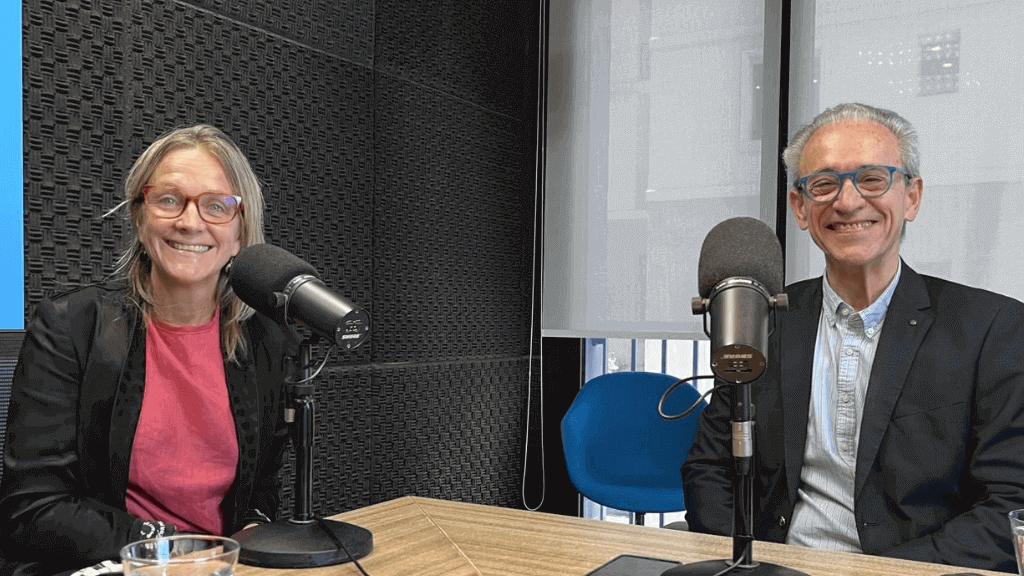 Erika Hoffman y José Miguel Onaindia