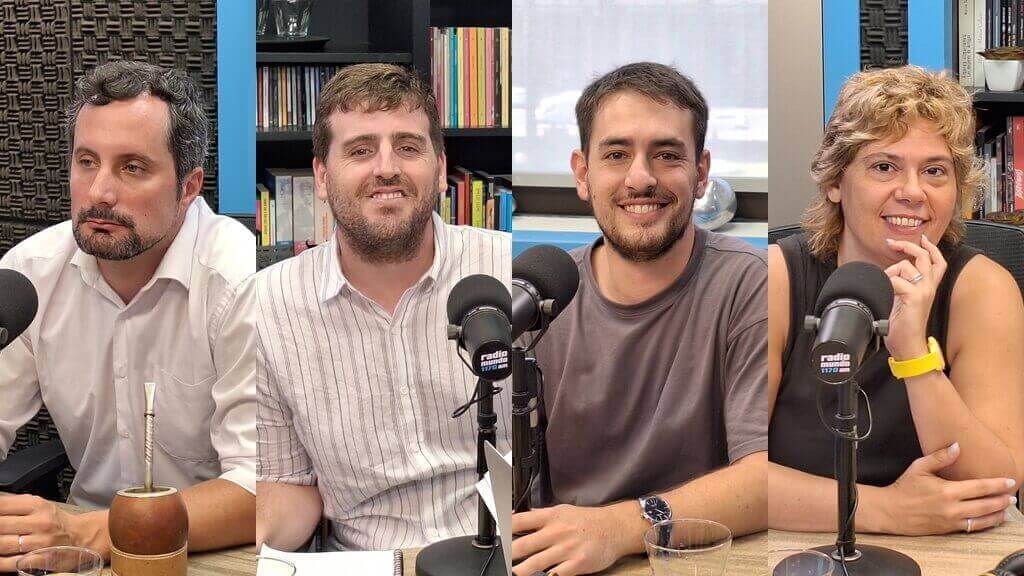 La Tertulia de los Miércoles con Gonzalo Baroni, Matías Bordaberry, Juan Erosa y Eleonora Navatta.