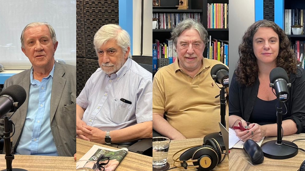 La Tertulia de los Viernes con Alejandro Abal, Juan Grompone, Víctor Ganón y Carolina Porley.