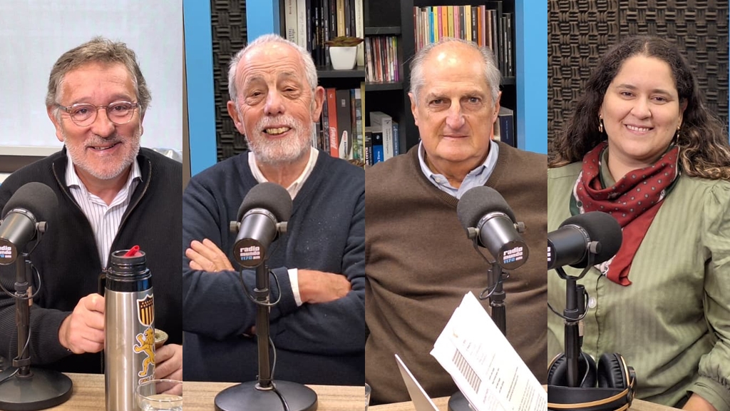 La Tertulia de los Miércoles con Leonardo Costa, Miguel Fernández Galeano, Juan Gabito y Lucía Zapata.