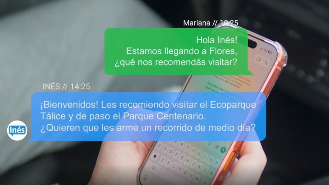 “Inés”, la asistente virtual de Flores que responde dudas y facilita trámites al contribuyente y hace más eficiente la gestión de la Intendencia