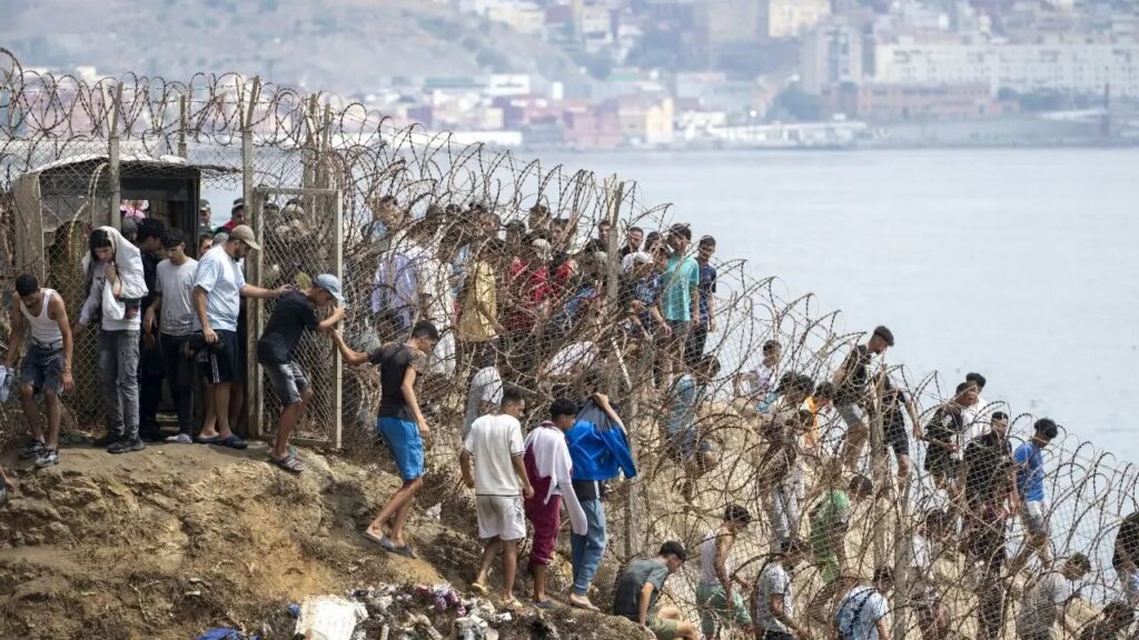 Crisis migratoria en Ceuta